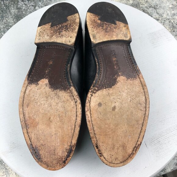 Cole Haan Men\'s Size 11M Black Leather Closed Toe Slip On Loafers Made In USA main image 8